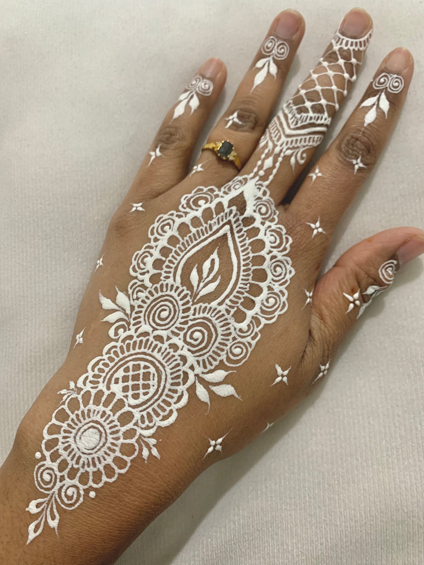 WASHABLE WHITE HENNA